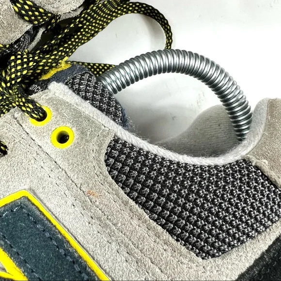 New Balance Mens ML574AT D Classic Running Gray Navy Yellow Sneaker Shoes 8.5 - Picture 10 of 14